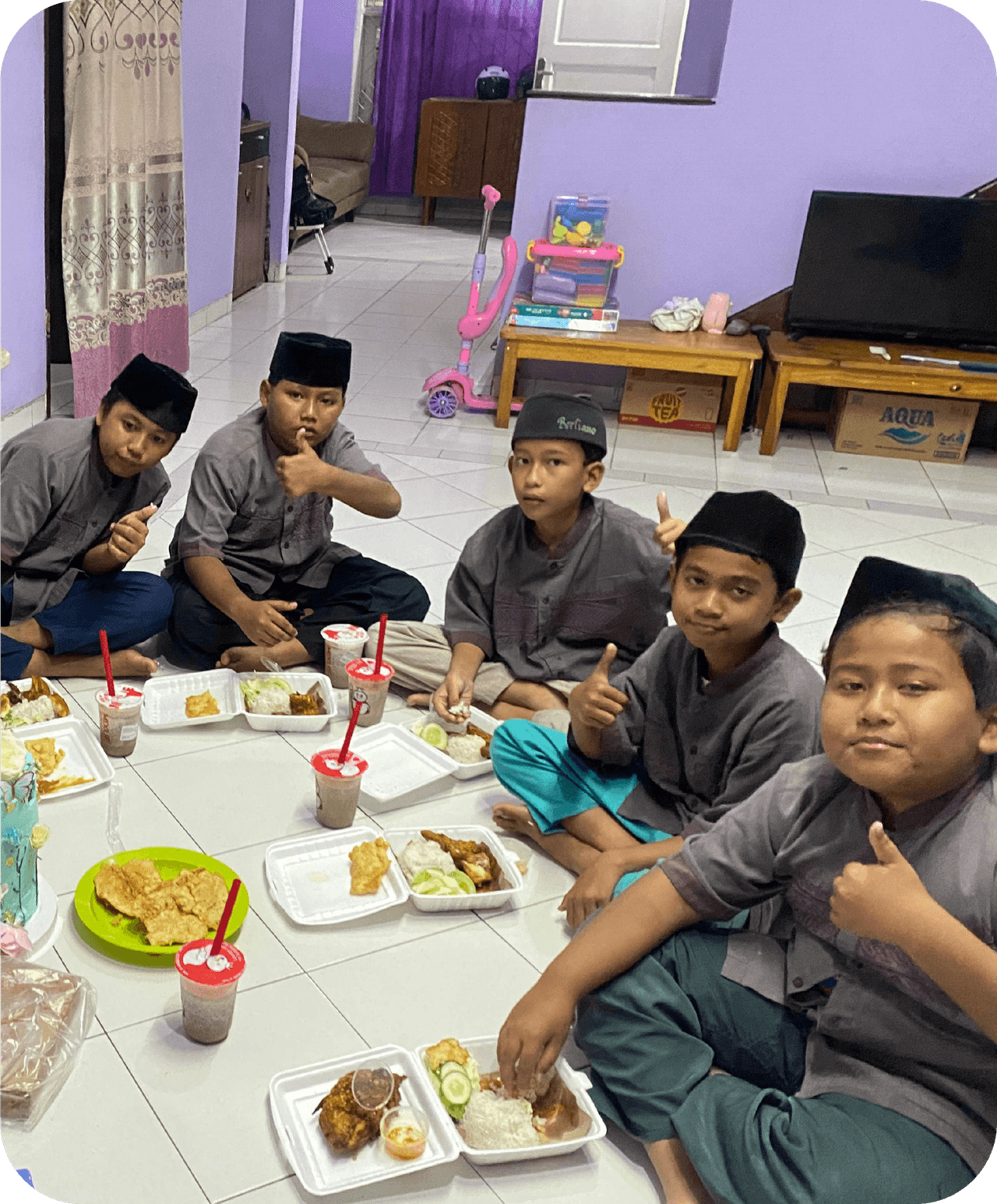 Berbagi Gizi Yatim & Dhuafa